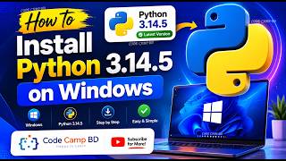 How to Install Python 3.14.5 on Windows 10/11 [2025 Update] | Latest Python Installation