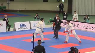 第５２回全日本空手道選手権大会　男子組手　準決勝戦