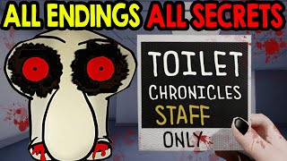 Toilet Chronicles DLC Staff Only NEW UPDATE - ALL ENDINGS - ALL SECRETS