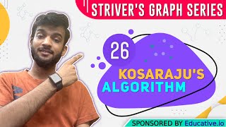 Kosaraju's Algorithm for Strongly Connected Components (SCC)