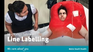 Medication Safety Tip #4: Line Labelling