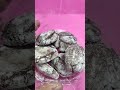 🍪ASMR CHOCOLATE CRINKLE COOKIES 🍪