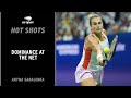 Aryna Sabalenka Controls the Net | 2022 US Open