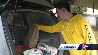 Local teen helping elderly during COVID-19 outbreak