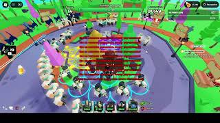 Beating hard mode pls donate event in tds with 1 try. #roblox  #tds