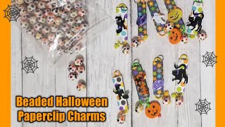 Beadpark.com Beaded Halloween Paperclip Charms Tutorial!