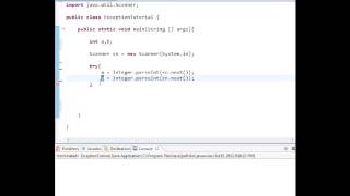 Java NumberFormatException Tutorial ~3