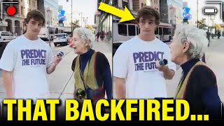 Watch Elderly Woman DESTROY MAGA BRO in 60sec