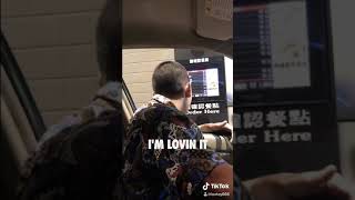 麥當勞得來速rap點餐 Mcdonald's drive thru rap