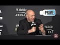 dana white reacts to alexandre pantoja choke kai asakura out cold at ufc 310