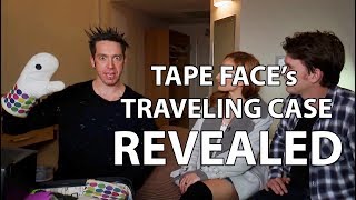 Tape Face's Traveling Case REVEALED!
