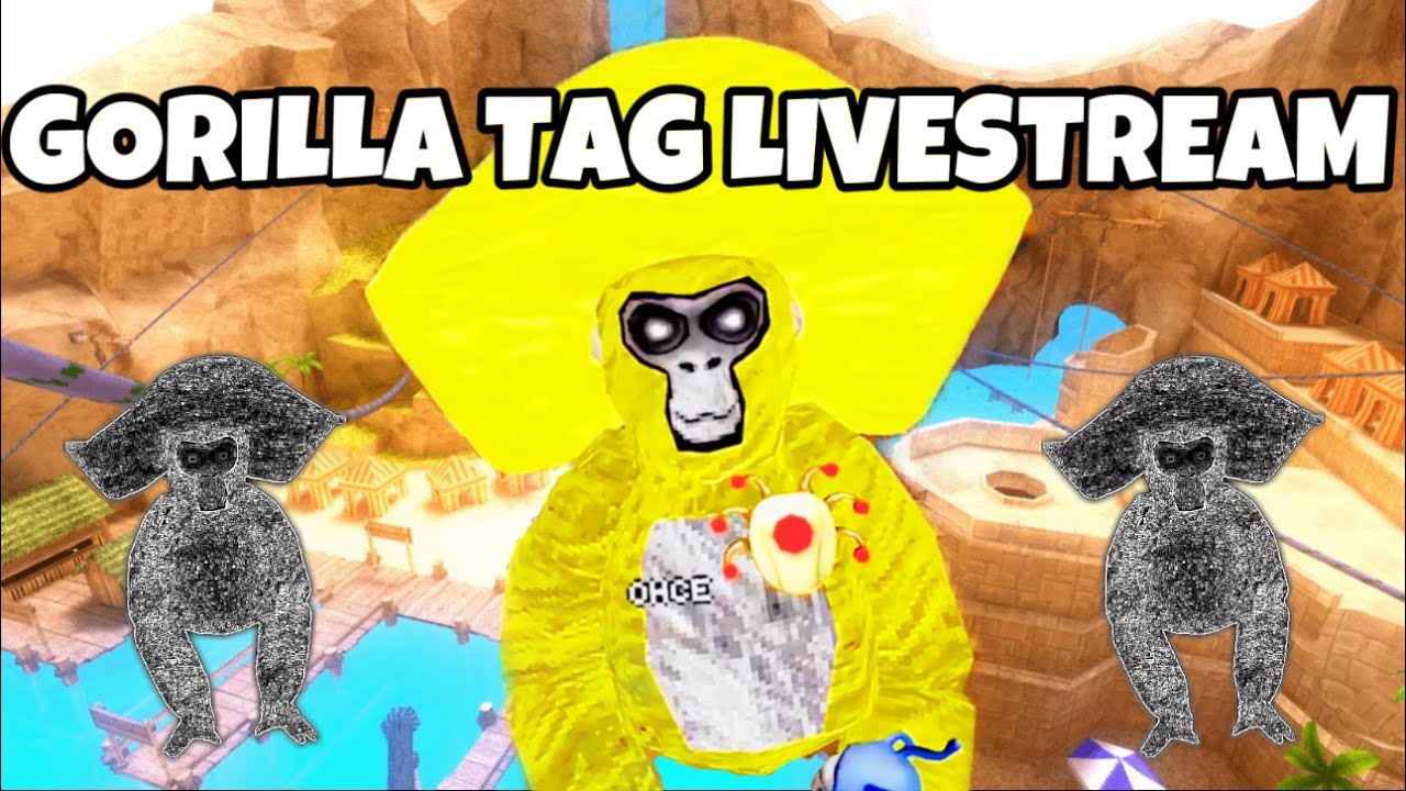 Live Gorilla Tag New Update Youtube