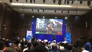 Awaiting Peter Obi King Sax delivers an incredible performance at the Shaping The Future Conference