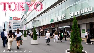 Japan Tokyo Shinjuku on cloudy day's - 東京新宿 | 4K Japan Walk | #explorejapan #japan #4k