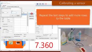 Coach 7 Sensor Tutorial - Calibrating a sensor's EEPROM data