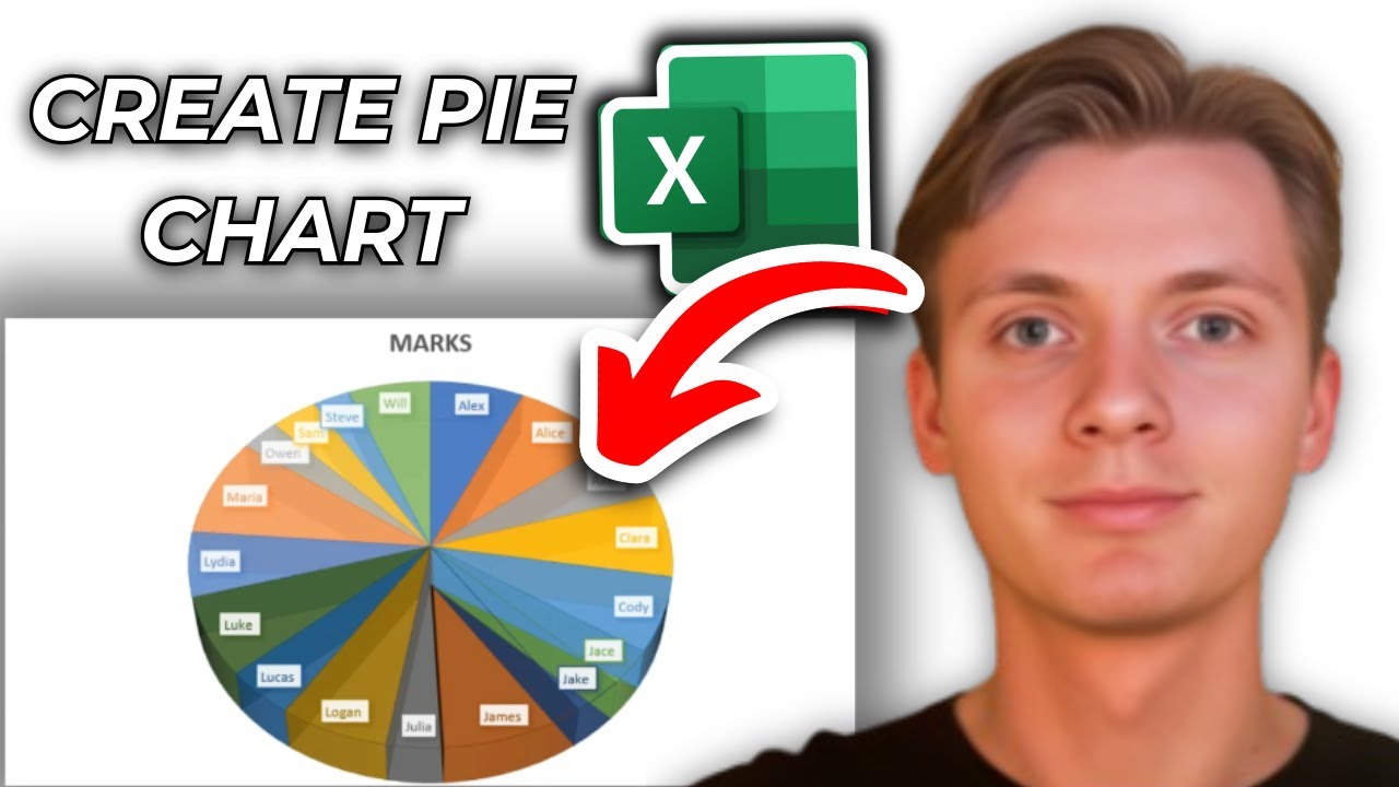 How To Create A Pie Chart In Excel Youtube