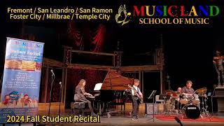 Music Land School of Music - Bass Performance in 2024 Fall Student Recital