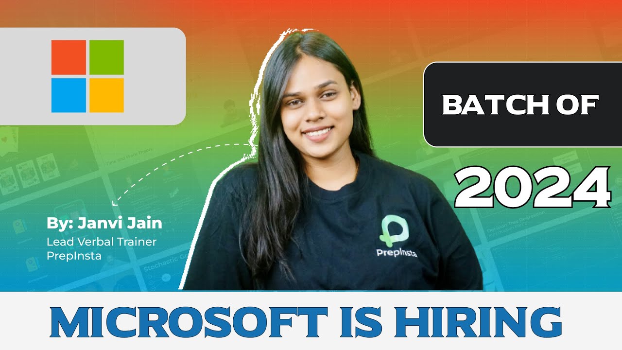 Microsoft Is Hiring 2024, 2025 Batch | Off Campus Placement Update ...