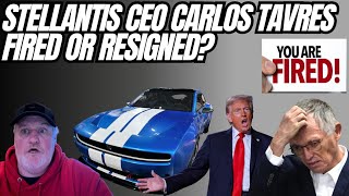 Carlos Tavares Resigned At Stellantis Or Was He Fired? Breaking News