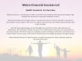 life and health insurance in maine