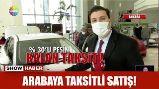 Arabaya taksitli satış!