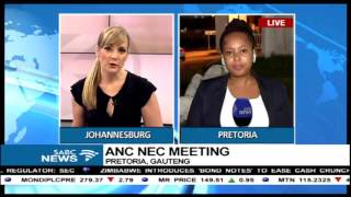 UPDATE: The ANC NEC is still locked in a meeting