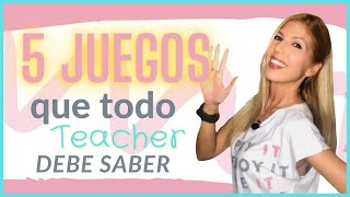 👉🏻  5️⃣ MEJORES JUEGOS para ENSEÑAR inglés  | LOS FAVORITOS DE MIS ESTUDIANTES