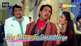Ishq Karoge To Dard Milega | Ayesha Jhulka, Govinda Sad Hits | Kumar Sanu Sad Songs | Ekka Raja Rani