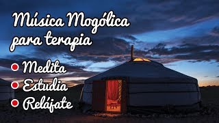 Música mongólica para terapia, canto con la garganta de Mongolia, especial para meditar y relajarse