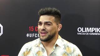 KELVIN GASTELUM: There was TENSION with ROBERT WHITTAKER on TUF