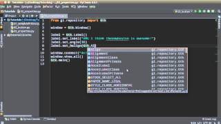 Python GUI Development with GTK+ 3 - Tutorial 3 - Properties