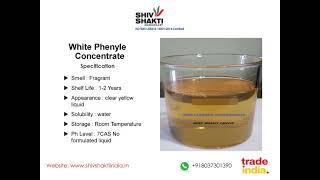 White Phenyle Concentrate | SHIV SHAKTI INDIA