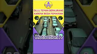 dijauhi teman tanpa alasan. jadikan motivasi lain dulu lain sekarang