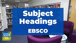 Subject Headings (EBSCO)