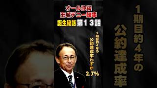 【第13話】1期目約4年の公約達成率わずか2.7％【オール沖縄・玉城デニー知事誕生秘話】