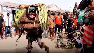 Legendary Ekpo Aro Masquerade Dance In Obinkita Village Arochukwu Abia State Nigeria