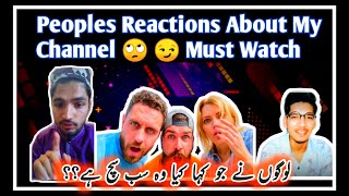 People's Reactions About My Channel 🙄🧐 || Brain Chow Reactions