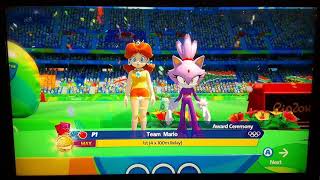 Mario & Sonic at the Rio 2016 Olympic Games - Team Daisy/2nd Girlies & Assists wins the Gold Medal