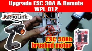 Upgrade ESC & Remote WPL D12