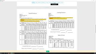 II. Performance Calculations