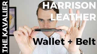 Harrison Australia Unboxing - Kangaroo Leather Wallets \u0026 Handcrafted Goods