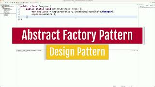 Java - Abstract Factory | Design Pattern | Tagalog Tutorial