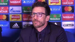 Chelsea 3-3 Roma - Eusebio Di Francesco Full Post Match Press Conference - Champions League