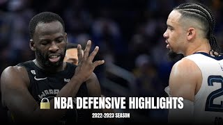 BEST Defensive Plays of the 2022-2023 NBA Season! (Part 1)