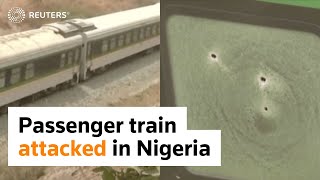 Suspected bandits target train in Nigeria