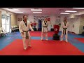 taekwondo sparring endurance training drills