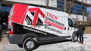 Tech Shredders is a Mobile, Onsite Hard Drive Shredding and Electronics Recycling Company