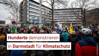 Darmstadt fordert Klimawende: Protest gegen Entega