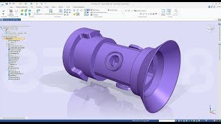 Solid Edge Tutorial #4 - Thin Wall and Thin Region