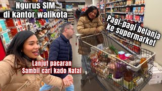 NGURUS SIM DI KANTOR WALIKOTA, LANJUT BELANJA KE SUPERMARKET